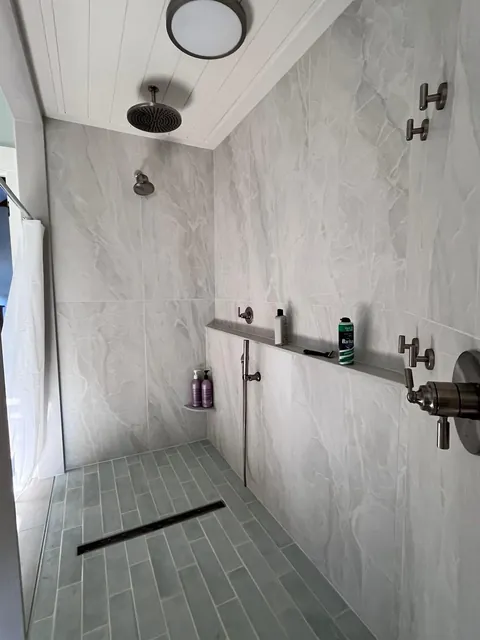 Good old fashioned master bathroom remodel I’m just about done with!