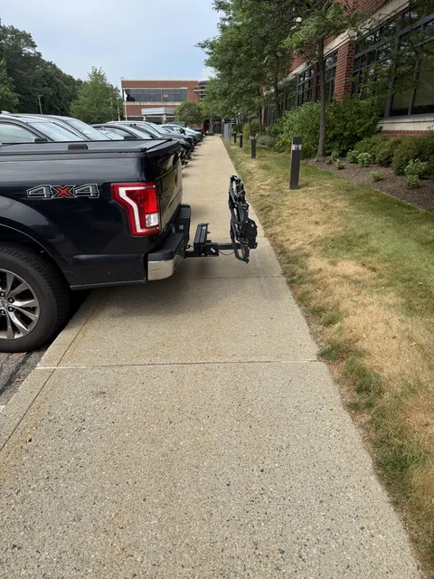 Walking into work today