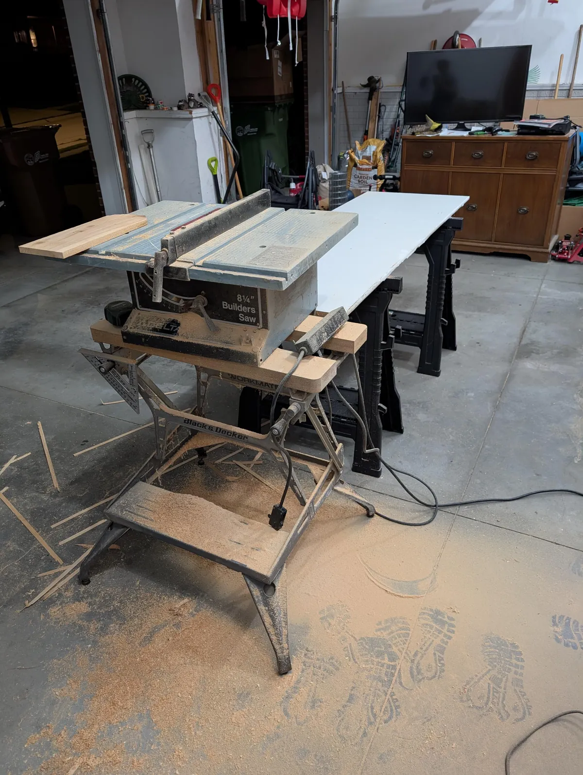 New Garden is Built, and Garlic is Planted!