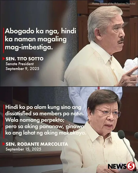 Shots fired kay Marcoleta 🍵