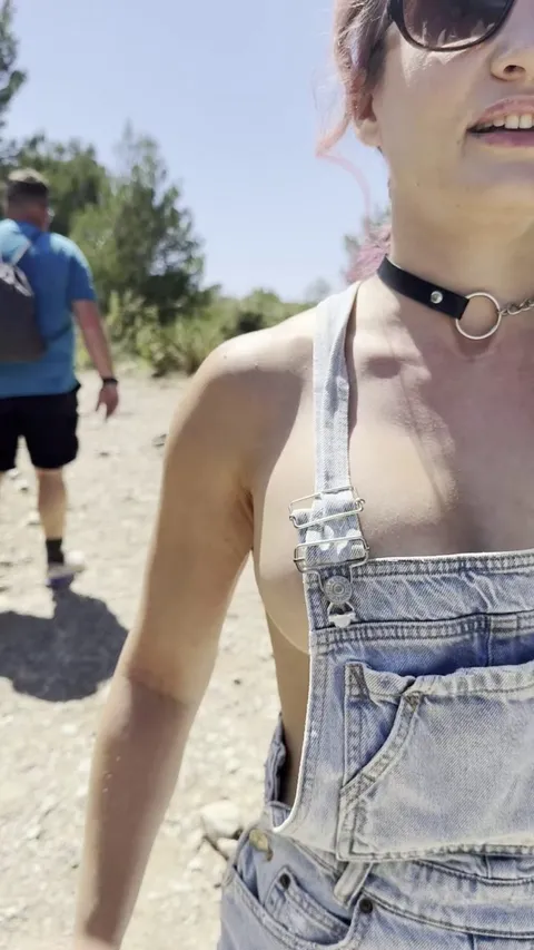 Hiked for hours in this—everyone got the view