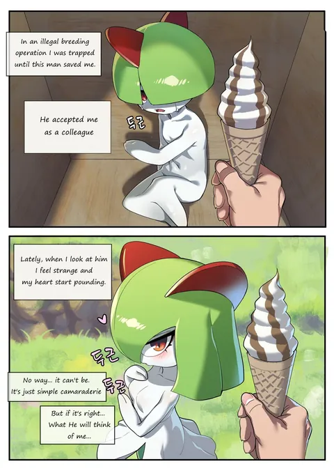 The gardevoir who loved her trainer too much <3