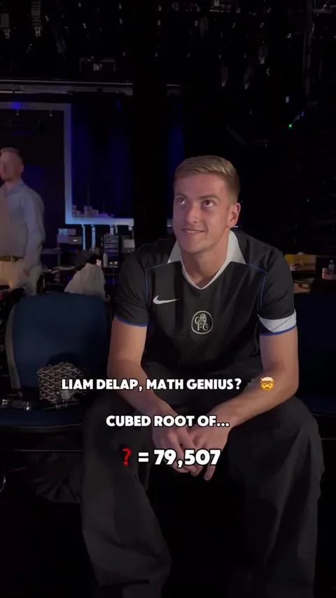 Liam Delap maths skills