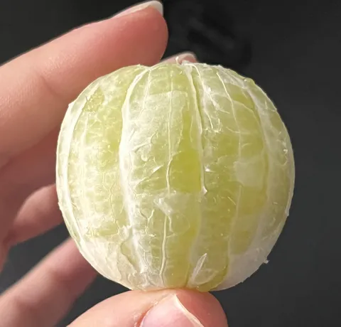 i peeled a lime