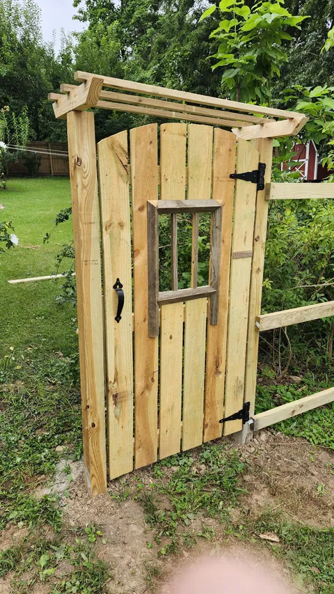 Tried my hand at making a gate