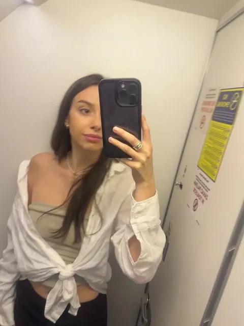 Let your hands run wild all over my body on the plane