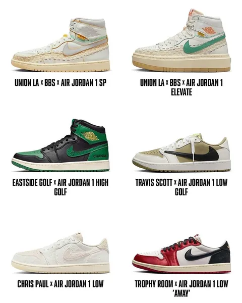 Every Air Jordan 1 collab in history