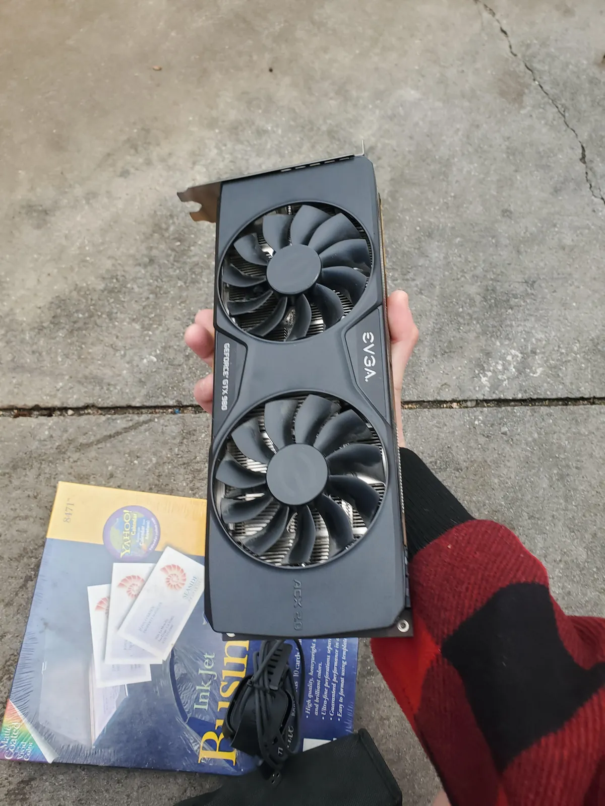 Didn't think it would happen to me but I found a graphics card in the trash today!