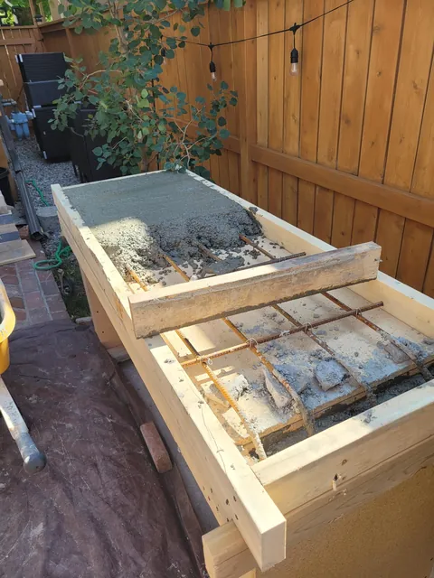 I built a BBQ this summer