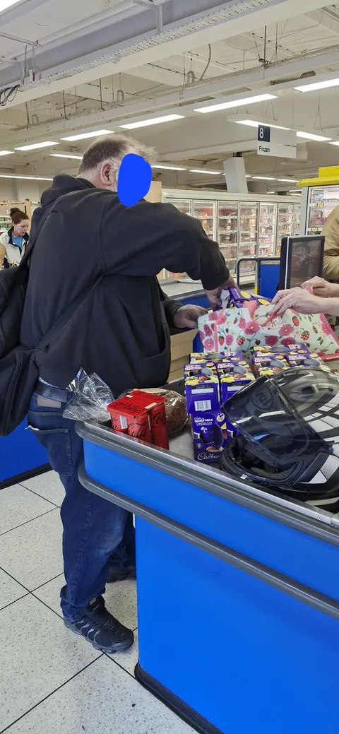 This teacher bought easter eggs for his students out of pocket