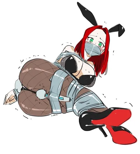Be a good bunny slave and don’t move