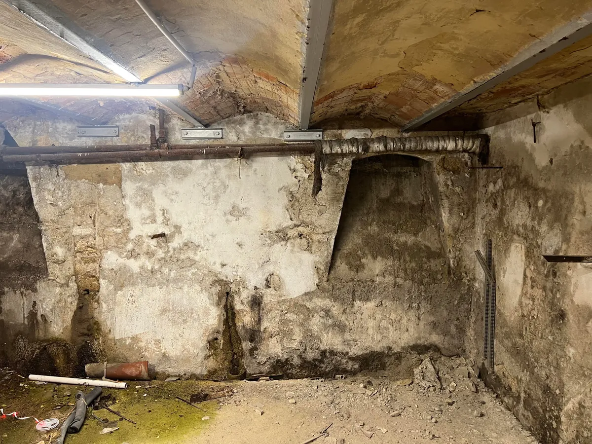 found a network of tunnels and rooms under my house