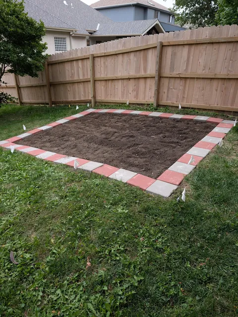 New Garden is Built, and Garlic is Planted!