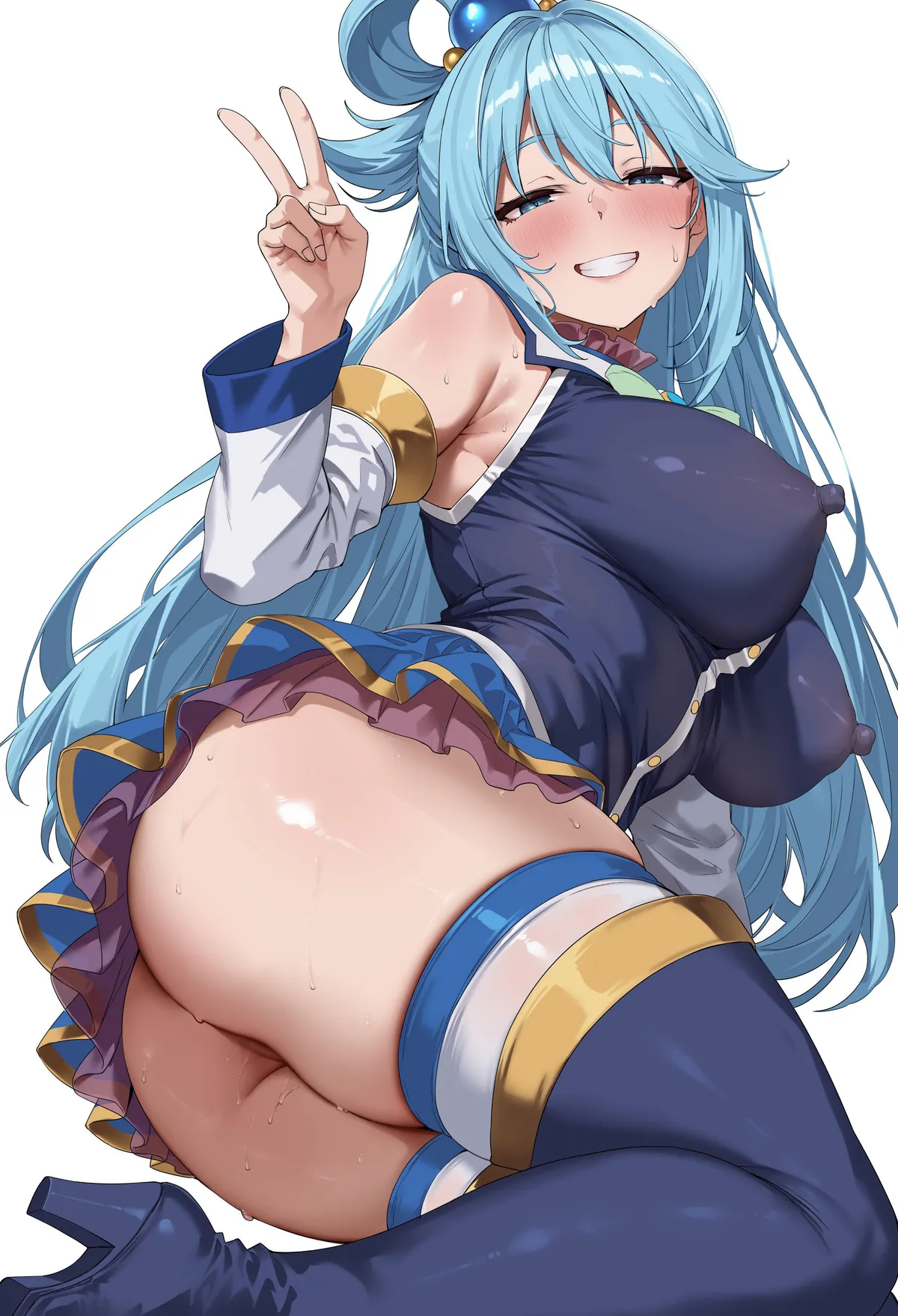Aqua thighs