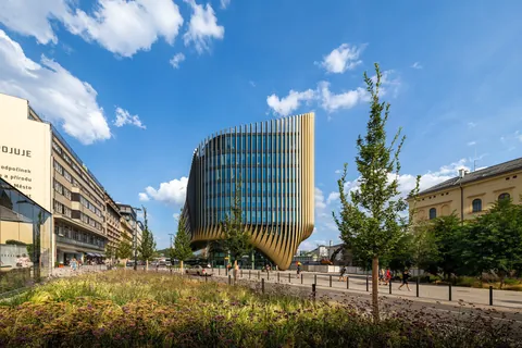 Masaryčka Building. Zaha Hadid Architects, 2024. Prague, Czech Republic