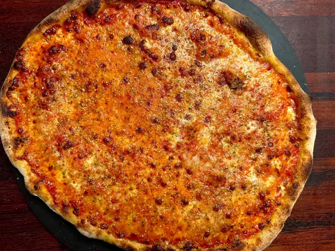 [Homemade] cheese pizza progress