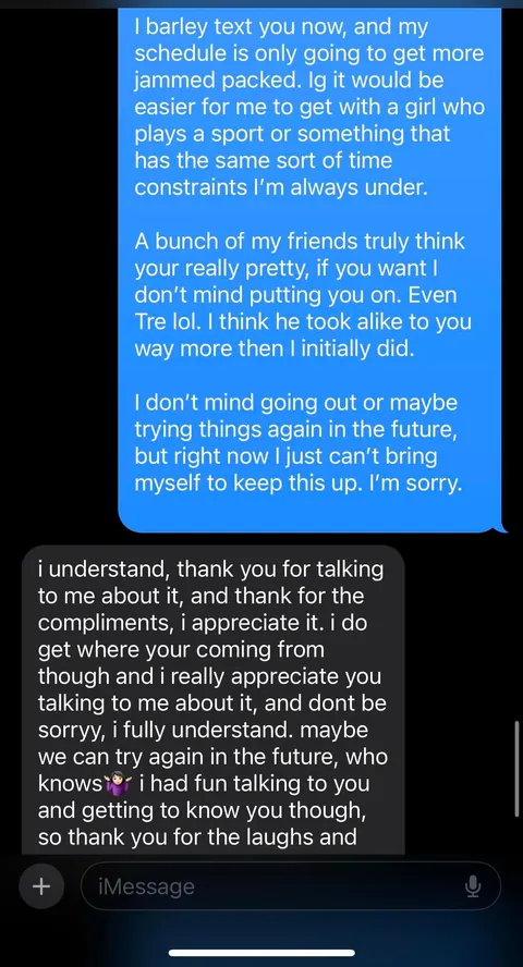 I rejected an “amazing” girl, I’m hoping I did it right?