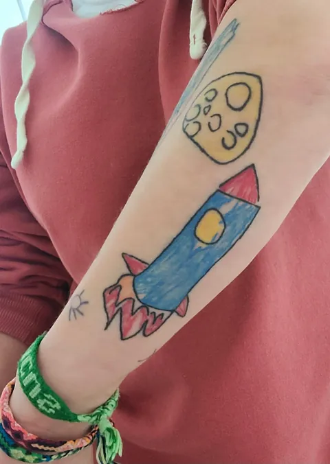 Artwork done in Jackson, TN ART AND HONOR (Tribute to my son)