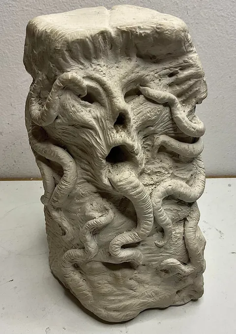 I sculpted Cthulhu.