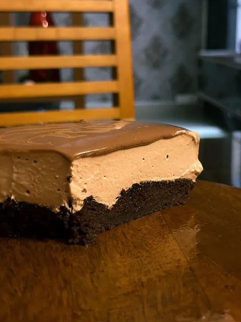 [homemade] chocolate mousse cake !