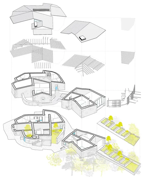 Refurbishment of five houses in ruins into social housing in Parada de Sil, Galicia, Spain - PLP Atelier (2024)
