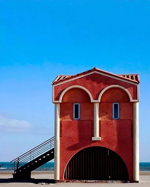 Structures that look like faces