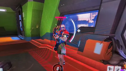 Random Soldier's reaction to Moira's "Boo" emote