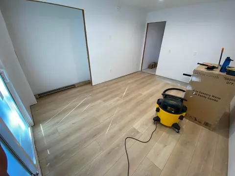 3 year garage/studio apartment build, cost ~$70,000 and one marriage