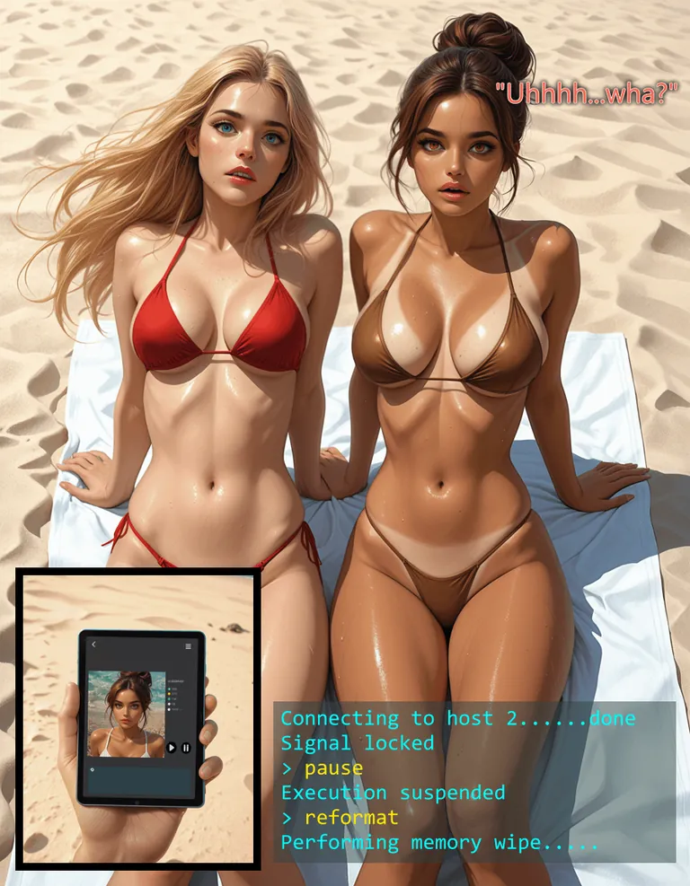 Beach Day Reprogrammed