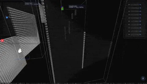 Visualization of the data inside a CNN while it processes handwritten digits [OC]