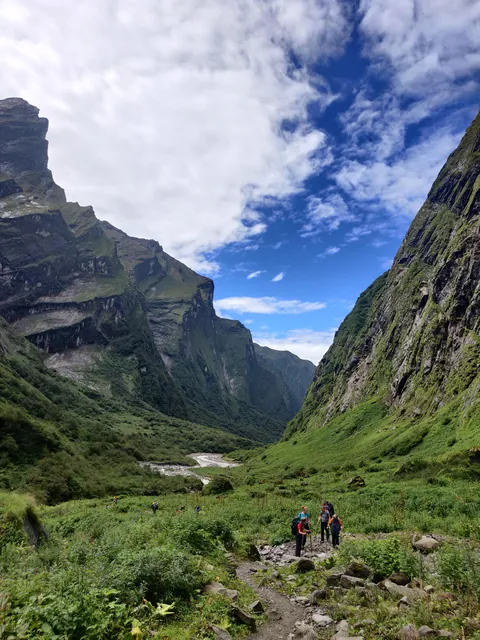 Nepal - On the way to the Annapurna Base Camp