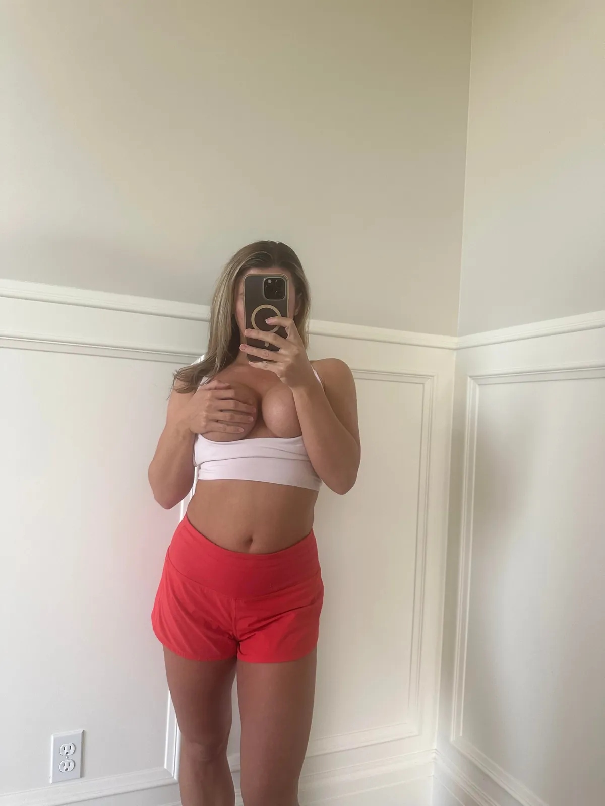 Innocent mom by day, naughty MILF by night.