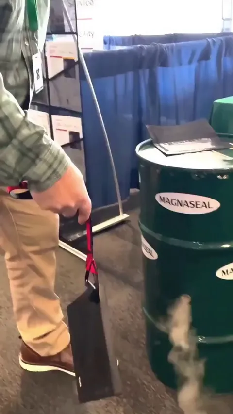 urethane magnetic sheet immediately stops leaks