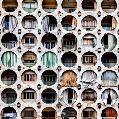 Balconies in Beirut [Building]