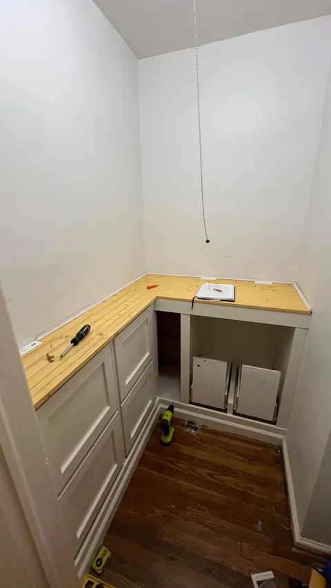 recent pantry renovation