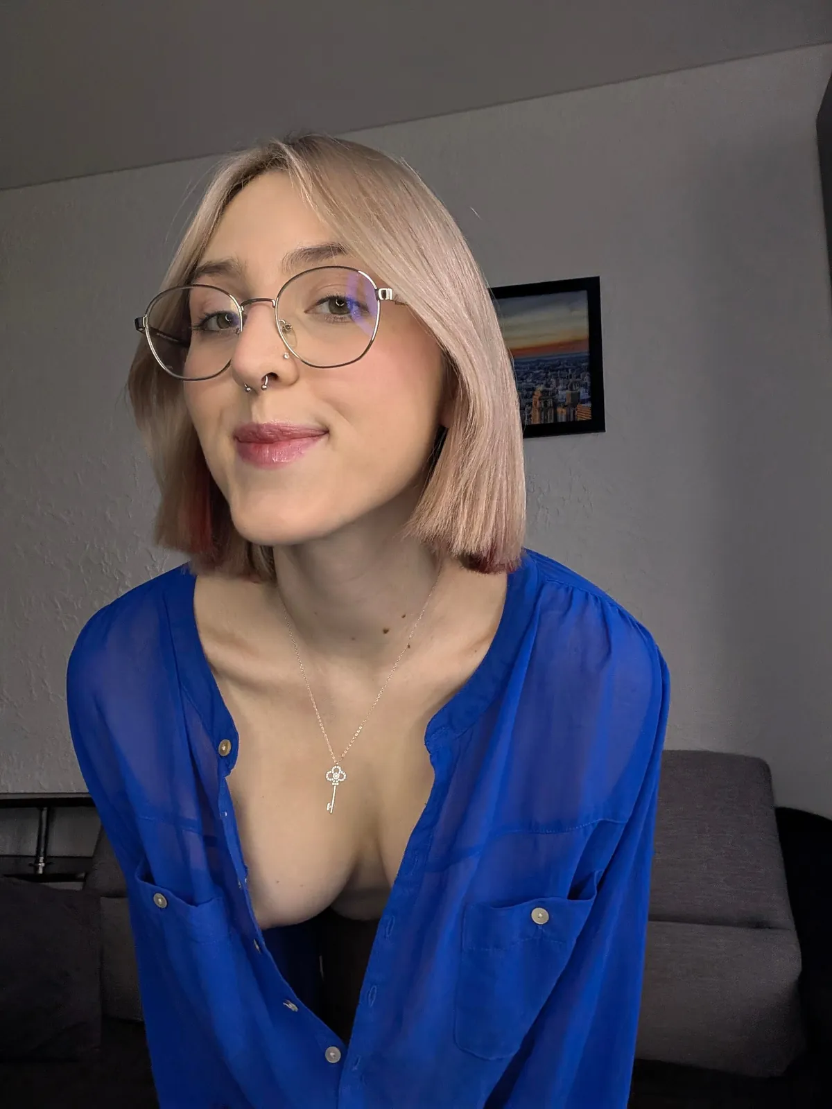 oops my shirt’s falling open again… you weren’t supposed to see that much, were u?