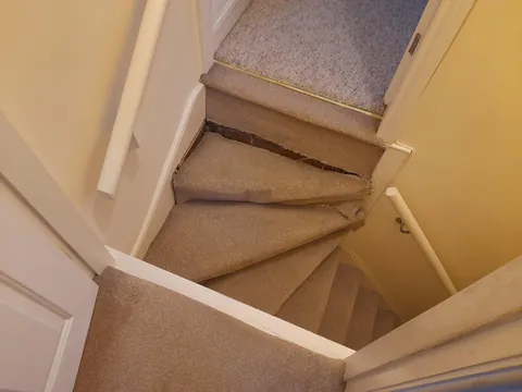 My stairs broke. Again.
