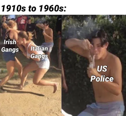 Not enough memes about the Irish-Italian Gang Wars