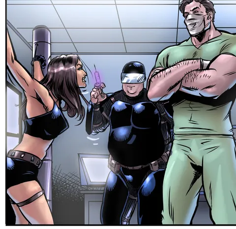 With this serum she will be a good slut. (Celestin)