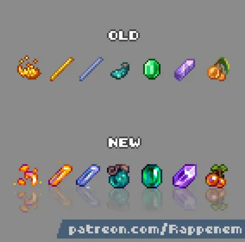 Some Minecraft resprites I made!