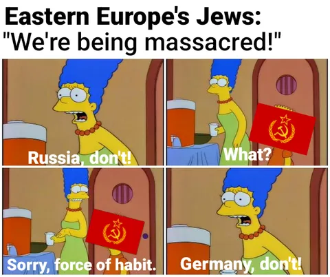 The Holocaust overshadowed it massively, but until WW2, Russia was the Jew-murdering champion
