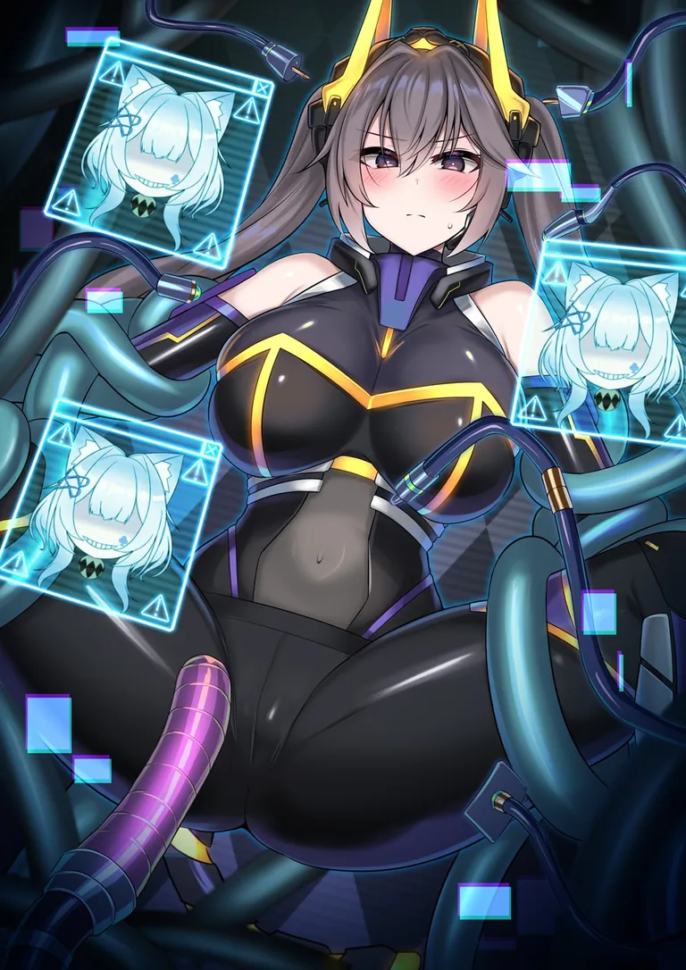 Chessy Cat does a little hacking [ktn_kuta] (Yu-Gi-Oh!)