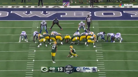 [Highlight] Cowboys block the field goal and returns it for 2!