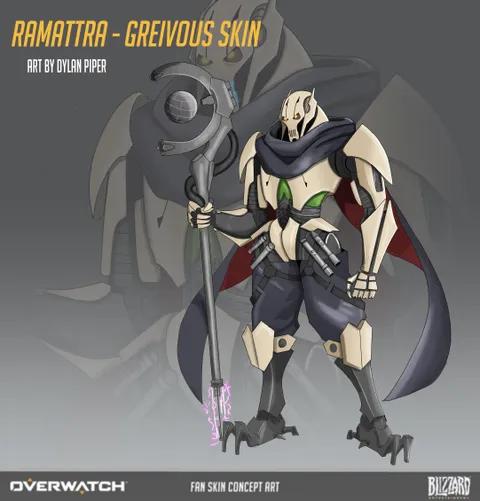 Ramattra x Greivous Fan Skin Concept by me