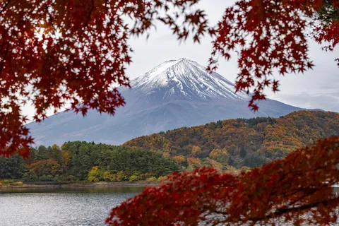 Autumn colors around Lake Kawaguchi [7008x4672] [OC]