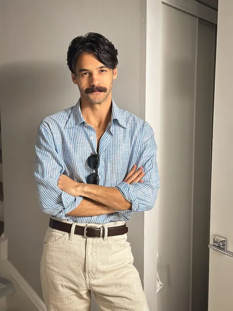 Inspiration vs my take: chinos or denim?