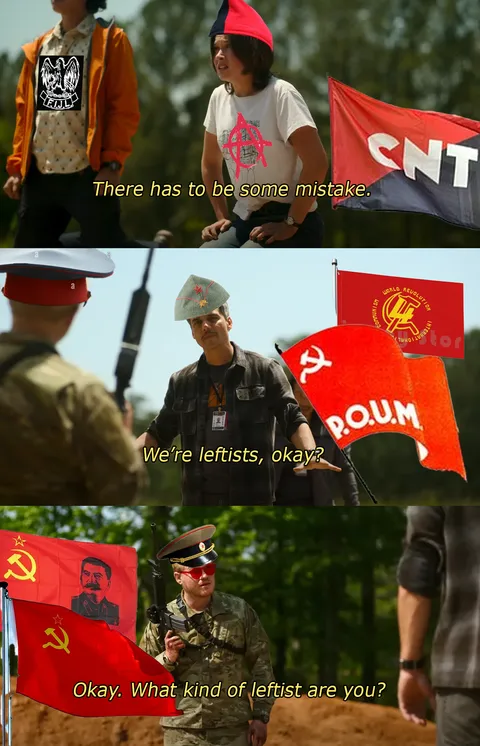 May Days during the Spanish Civil War...