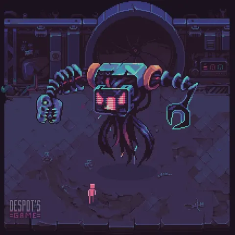 We made a GIF with some aggressive call-to-action for our game launch