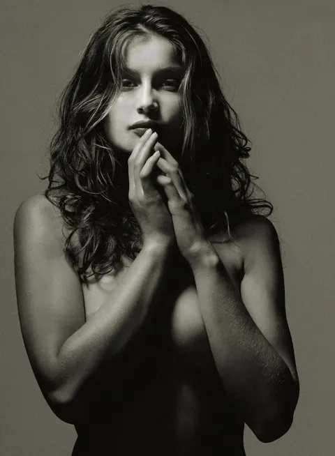 French model/actress Laetitia Casta. 1996