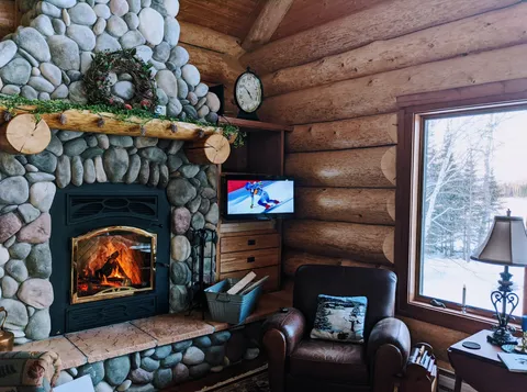 30 below zero today. Staying warm inside